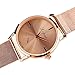 FUNIC Women's Watch, Fashion Luxury Wrist Watch (Rose Gold)