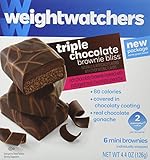 Weight Watchers Triple Chocolate Brownie Bliss Package of 3