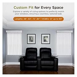 BlindDen - Vinyl Vertical Window Blinds for Home