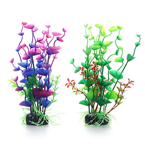 Artificial Aquatic Plants Plastic Plants for Fish Tank Decorations