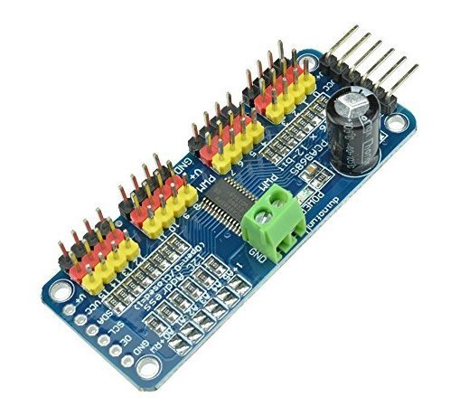 ARCELI 16 Channel PWM/Servo Driver IIC interface-PCA9685 for Raspberry pi shield module servo shield