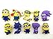 10pcs Despicable Me 2 Shoe Charms for Fit Croc & Bracelet Wristband Kids Party Birthday Gifts