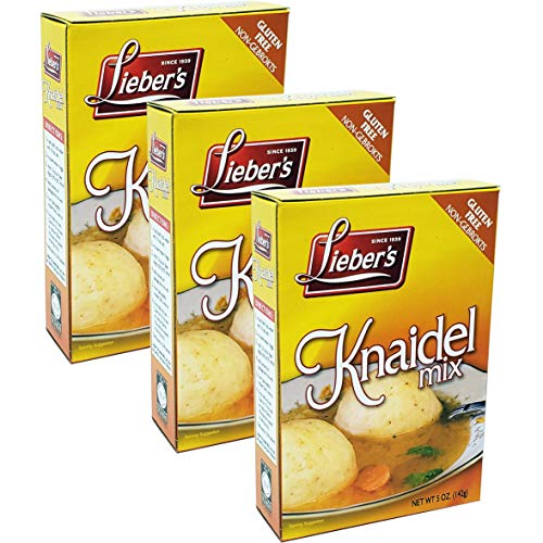 Matzo Ball Knaidel Mix, Gluten Free, Kosher For Passover, 5 Ounce Box (3-Pack) - Thumbnail 4