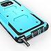Galaxy Note 5 Case, i-Blason Armorbox Dual Layer Hybrid Full-body Protective Case For Samsung Galaxy Note 5 with Front Cover and Built-in Screen Protector / Impact Resistant Bumpers (Blue)
