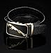 OKOKO fashion men's alloy Ratchet belt buckle automatic buckle (3.5cm width) (style 1)