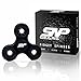 SNP GEARS Tri Fidget Spinner Toy With Ceramic Bearing EDC Focus Stress Reducer Toy Perfect For ADD ADHD Anxiety and Autism Adult Kids (Black)