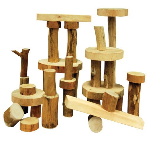 Constructive Playthings TEB-35 Tree Blocks - 36 Pc. Set - One-of-A-Kind, Grade: Kindergarten to 3, Age: 9.05