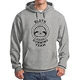 TeeStars Men's - Sloth Running Team Hoodie