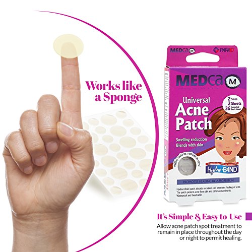 Acne Patch Spot Dots 72 Count, Hydrocolloid Bandages, Acne Pimple