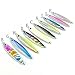 5pcs/lot lure hook 30g/8cm Lure Jigbait Lead Fish Deep Ocean Sea Jigging Fishing Sea Baits Metal Jig