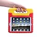 HDE Kids Case for iPad Mini 2 3 -Shock Proof Rugged Heavy Duty Impact Resistant Protective Cover Handle Stand for Apple iPad Mini 1 2 3 Retina (Red & Yellow)