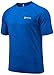 TM-MTS03-SBL_Large Tesla Men's HyperDri Short Sleeve T-Shirt Athletic Cool Running Top MTS03