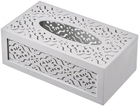 dcasa - Caja porta pañuelos madera Med: 24 x 14 x 9 cm: Amazon.es: Hogar