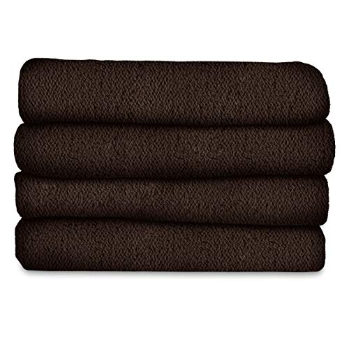Sunbeam Soft LoftTec Electric Heated Warming Blanket Twin Walnut Brown