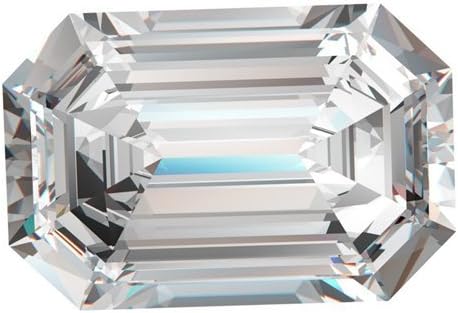 Emerald Cut Loose Diamond (0.74 Ct, f, VS1) WGI Certified