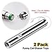 Creaker 2 in 1 Multi Function Funny Cat Chaser Toys, Mini Flashlight & Interactive Pet Toys Cat Light Pointers Cat Training Tool (2 pack Battery-powered)