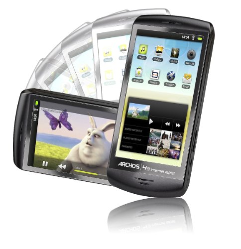 Archos 43 4.3-Inch 8 GB Internet Tablet