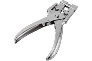 Steel Eyelet Setter for Repairs Essential Tool Set Many Projects Easy Press Hollow Grommets Rivet Nan Tighten Hardware Punch 