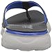 Skechers Performance Men's On The Go 400 Flip Flop,Charcoal/Blue,12 M US