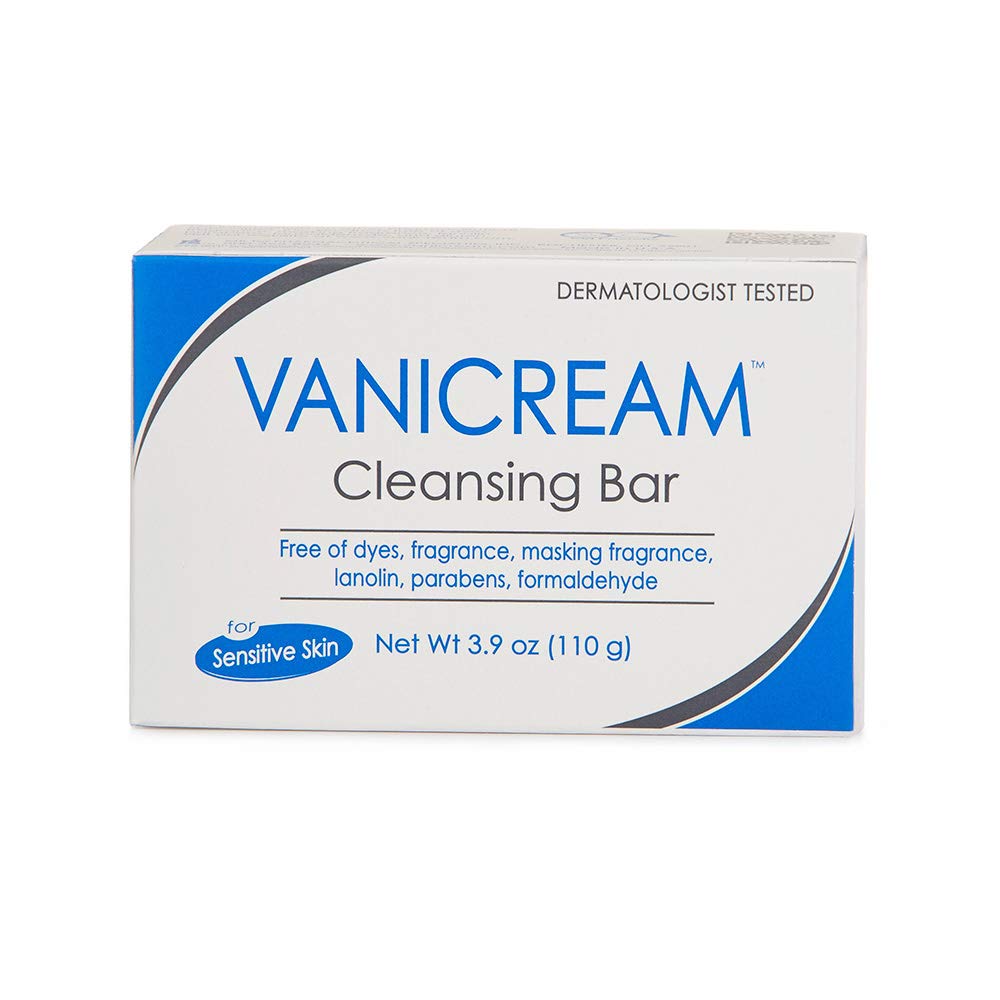 Vanicream Cleansing Bar | Fragrance, Gluten and Sulfate Free | For Sensitive Skin | Gently Cleanses and Moisturizes | 3.9 Ounce | Pack of 12: Beauty