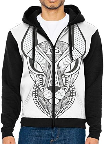 Lbuxinqu Pharaoh's Servant Men's Custom Hooded Casual Jackets Sweatshirt S