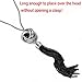 Simple Thin Chain Knot and Tassel Long Necklace Bar Y Lariat Drop Pendant for Women
