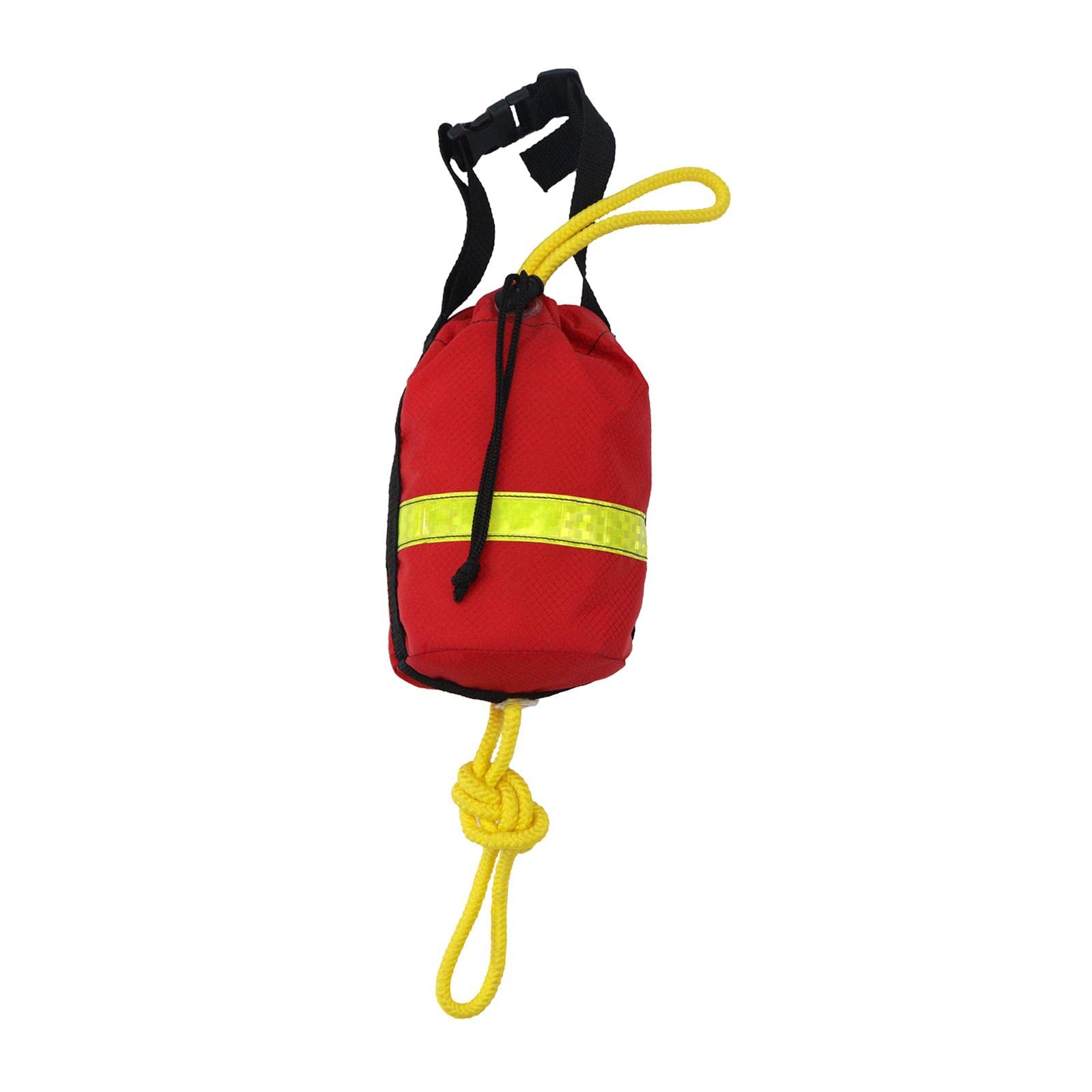 Baoblaze Rope Throw Bag, Floating Throw Bag, Portable High Visibility Throwing Line, Throwing Bags for Water Rescue with Rope