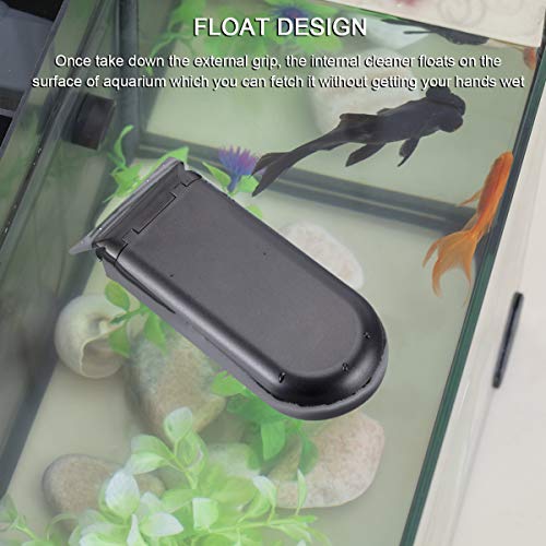 Curated visual reference: Hygger Aquarium Glass Cleaner Magnetic Fish Tank Cleaner Brush With Photo Inspiration