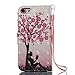 Firefish iPhone 7 Case,iPhone 8 Case,PU Leather Shock Proof Bumper Cover Lightweight Kickstand Case with Magnetic Card Holder and Strap Birthday Xmas for Boy Girl for Apple iPhone 7-Tree