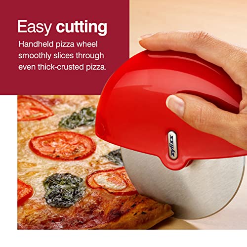 Zyliss Pizza Wheel Handheld Pizza Cutter With Removable Blade
