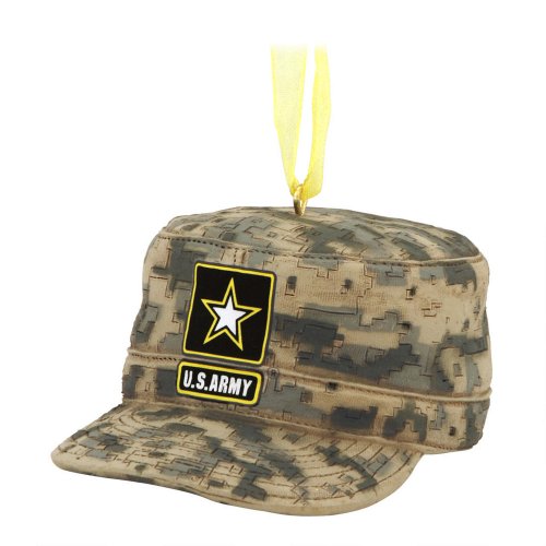 Kurt adler u.s. army acu cap christmas ornament