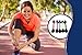 Qi Laces Elastic No Tie Shoelaces - for Kids & Adults Hot Red