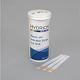 Hydrion Spectral pH Strips (pH 0.0 to 14.0), Pack 100