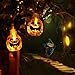 Joomer Decorations 20 LED 3D Pumpkin Halloween Lights, Warm White