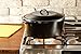 Lodge L8DOL3HH41PLT Cast Iron Dutch Oven with Handle Holders, 5 quart, Black/Red