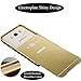 TabPow Galaxy J7 Case, Improved Mirror Reflection, Scratch-Resistant Bling Luxury Slim TPU PC Case Cover For Samsung Galaxy J7 J700 - Rose Gold