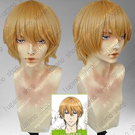 Amazon Lugano Brothers Conflict ブラザーズ コンフリクト 朝比奈 棗 あさひな なつめ 風 コスプレウィッグ ハロウィン イベント仮装 コスチューム コスプレ 仮装 通販