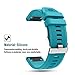 Ysang 22mm Width Soft Silicone Quick Install Sport Watch Strap Bracelet Wristband for Garmin Forerunner 935 GPS Smart Watch