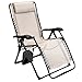 Timber Ridge Zero Gravity Chair Oversized Recliner Folding Patio Lounge Chair 350lbs Capacity Adjustable Lawn Chair with Headrest for Outdoor, Camping, Patio, Lawn