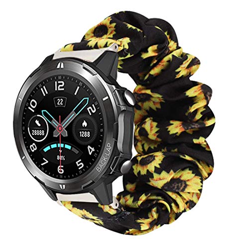ایگرد | قیمت و خرید Compatiable for Uwatch GT Band, Blueshaw Fabric Elastic  Scrunchie Elastic Watch Band Women Cute Replacement Straps for UMIDIGI  Uwatch GT/Uwatch 3 / UMIDIGI UFit Smartwatch (Sunflower Yellow)