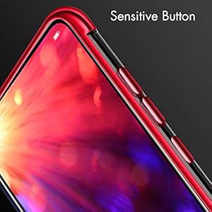 BLUGUL Cover per Honor View 20, Electroplating Coloring, Ultra Sottile, Morbida TPU Silicone Case, Trasparente Chiaro… - immagine 8