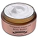 Whipped Argan Oil Body Butter Cream - Make Your Skin Soft & Silky Smooth - Made With Argan Oil Which Has Restorative And Antioxidant Properties - No Parabens - (Vanilla)