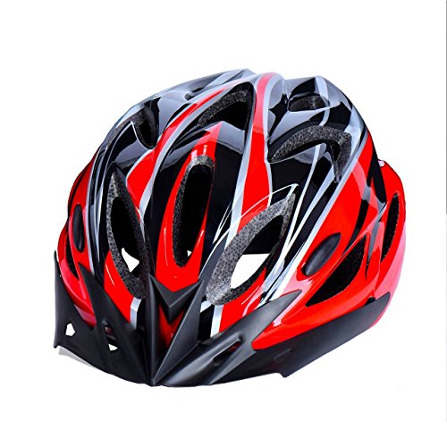 Eyourlife  Wind Cross Road/Mountain Bike Helmet Cycling EPS Teens Helment / Adult Helmet For Safety Protection / Red - Thumbnail 5