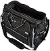 Amazon Basics Durable, Wear-Resistant Base, Tool Bag with Strap, Electrician's, 50 Pocket, 20 x 9.5 x 14 inches, Black & Gray