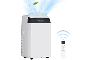 GAOMON 14,000 BTU Portable Air Conditioners, Air Conditioner Portable for Room up to 750 Sq.Ft, 3-in-1 AC Unit with LED Function Display, Dehumidifier & Fan, Installation Kit & Remote Control for Home