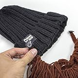 Beard Head - The Original Barbarian Vagabond Knit Beard Hat (Brown)