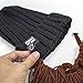 Beard Head Barbarian Vagabond Beanie - Original Handmade Knit Hat and Removable Brown Beard