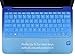 CaseBuy Keyboard Cover Compatible 2019 2018 2017 HP Stream 11 ah110nr ah012dx ah112dx / HP Stream 11 Pro G4 G2 11.6 / HP Stream 11 y010wm y010nr y020nr Soft-Touch Protective Skin, Blue