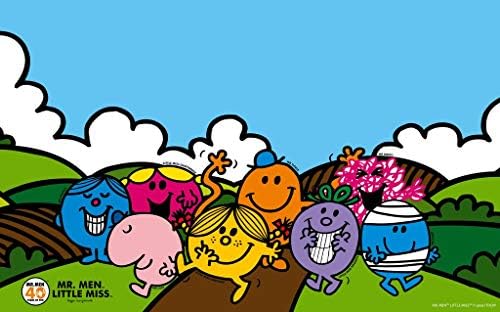 MR MEN AND LITTLE MISS – Characters – Wall Poster Print - 43cm x 61cm / 17 Inches x 24 Inches A2 Roger Hargreaves