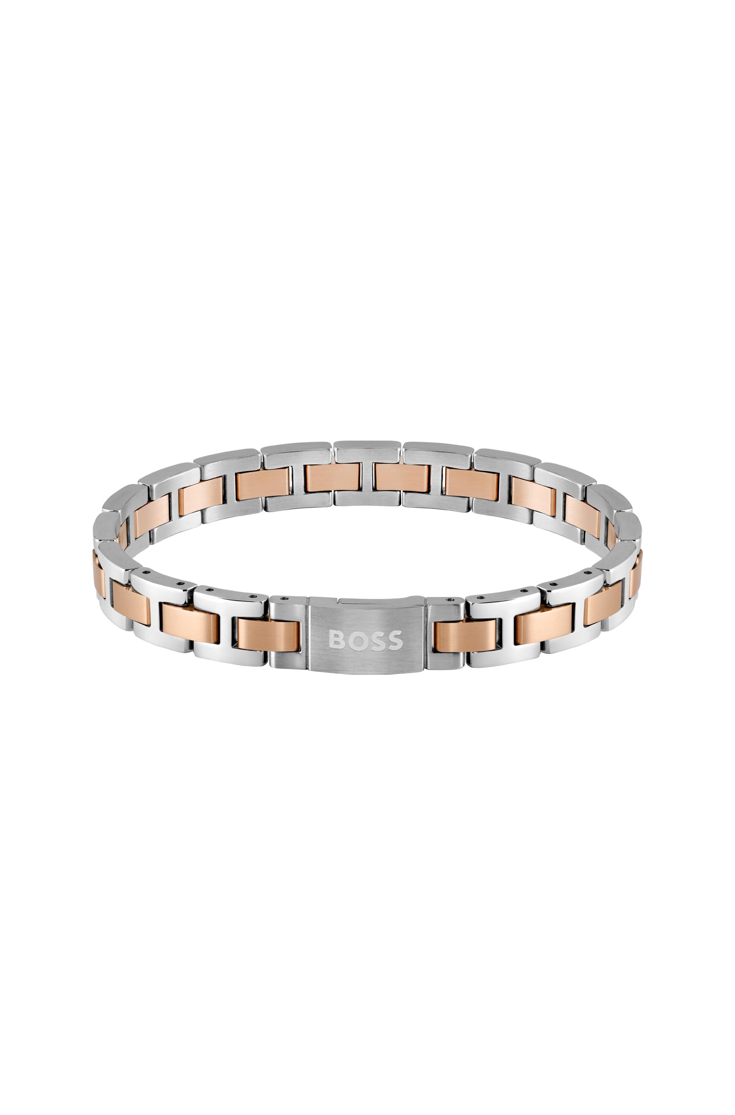 BOSS Jewelry Men's METAL LINK ESSENTIALS Collection Link Bracelet - 1580056